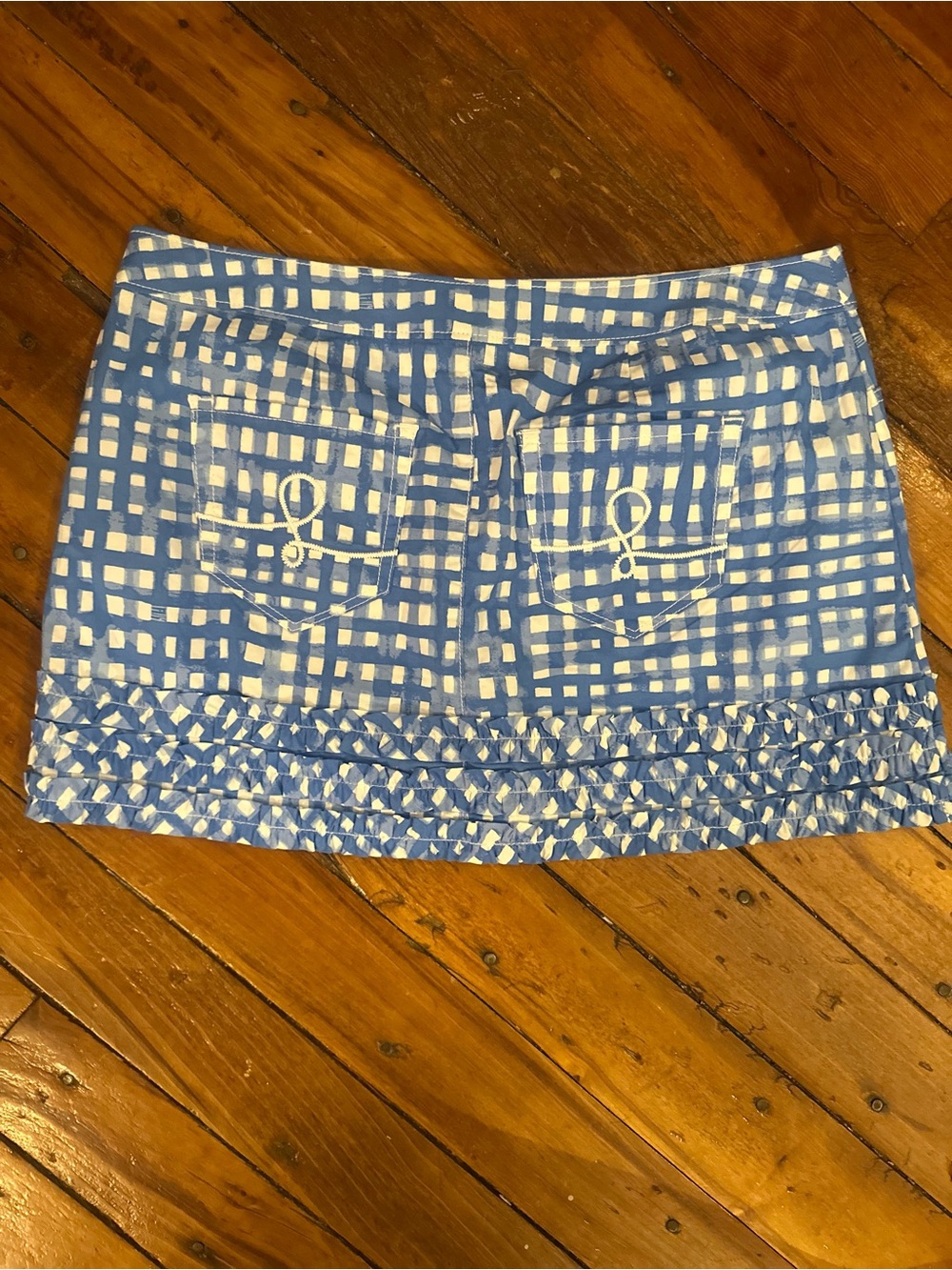 NWT Lilly Pulitzer Lorelei Skort in Bennet Blue/Feelin Beachy, Size 8 - Picture 2 of 4